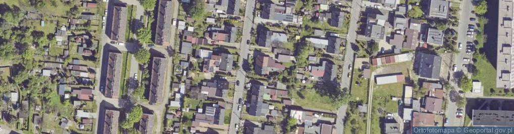 Zdjęcie satelitarne Szybowa ul.