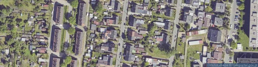 Zdjęcie satelitarne Szybowa ul.