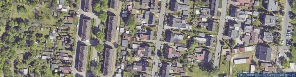 Zdjęcie satelitarne Szybowa ul.