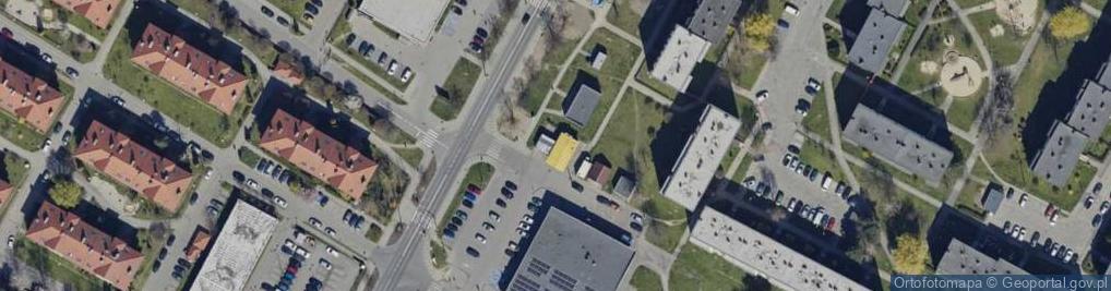 Zdjęcie satelitarne Szafirowa ul.