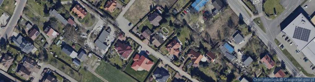 Zdjęcie satelitarne Szmaragdowa ul.