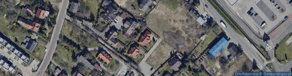 Zdjęcie satelitarne Szmaragdowa ul.