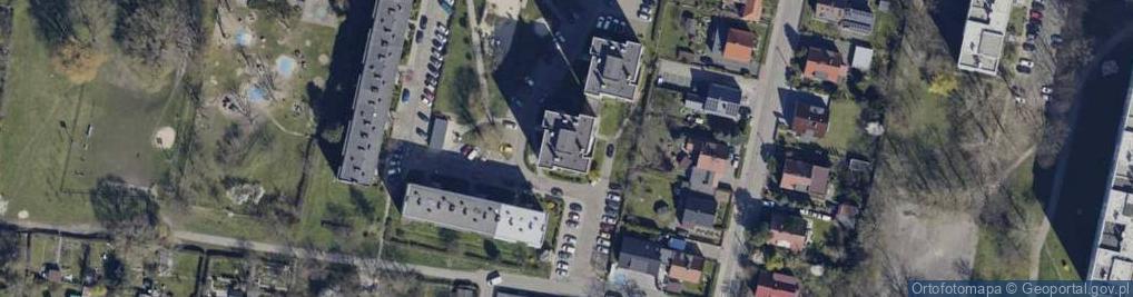 Zdjęcie satelitarne Szarych Szeregów ul.