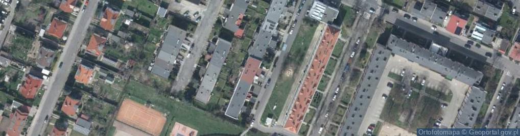 Zdjęcie satelitarne Szymanowskiego Karola ul.
