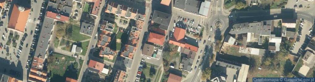 Zdjęcie satelitarne Szkolna ul.