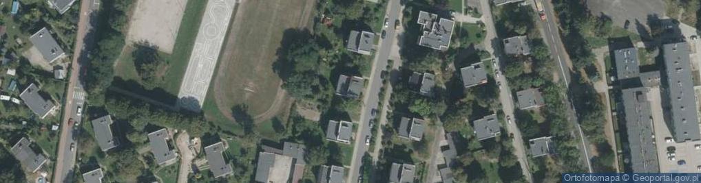 Zdjęcie satelitarne Szymanowskiego ul.