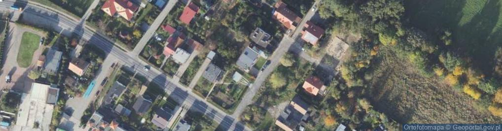 Zdjęcie satelitarne Szafirowa ul.