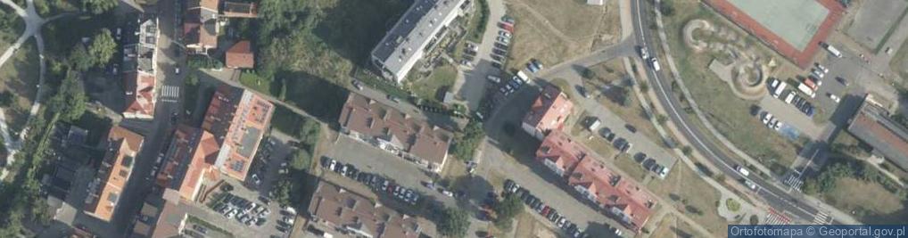 Zdjęcie satelitarne Szarych Szeregów ul.