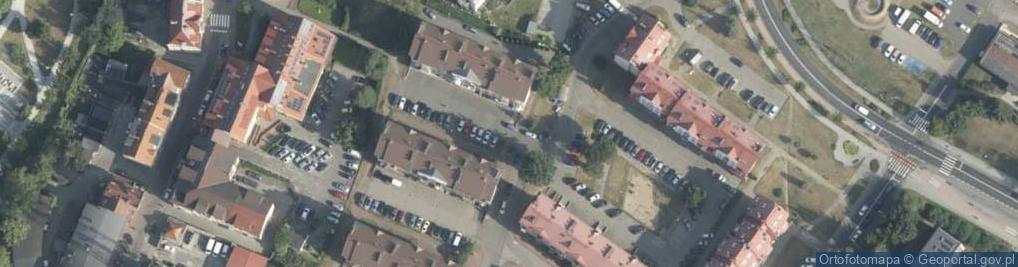 Zdjęcie satelitarne Szarych Szeregów ul.