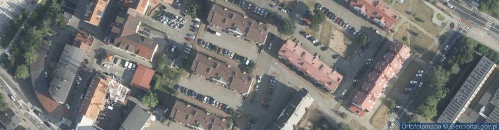 Zdjęcie satelitarne Szarych Szeregów ul.
