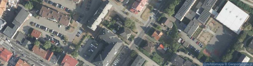 Zdjęcie satelitarne Szarych Szeregów ul.