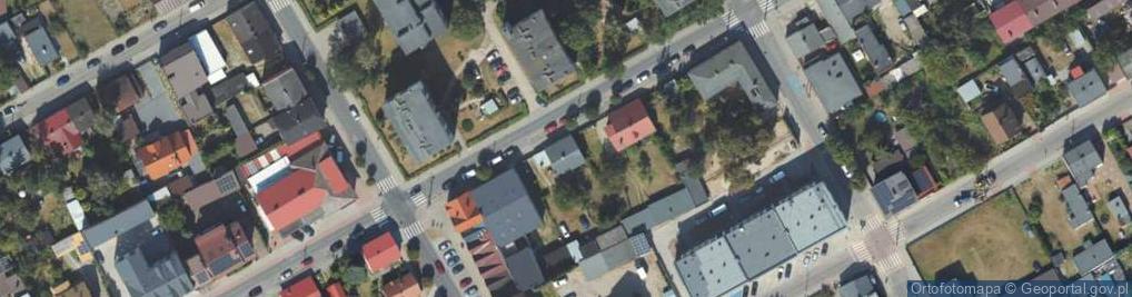Zdjęcie satelitarne Szkolna ul.