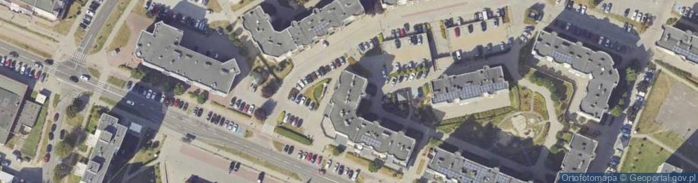 Zdjęcie satelitarne Szarych Szeregów ul.
