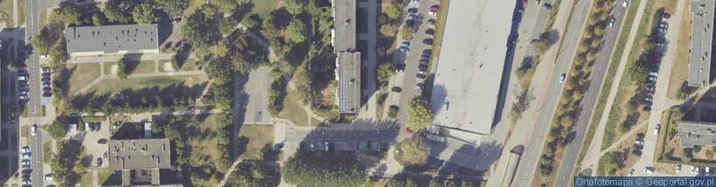 Zdjęcie satelitarne Szwoleżerów ul.