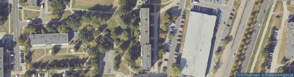 Zdjęcie satelitarne Szwoleżerów ul.