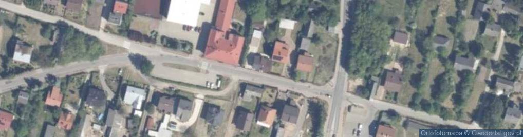 Zdjęcie satelitarne Szkolna ul.