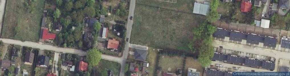 Zdjęcie satelitarne Szwedzka ul.