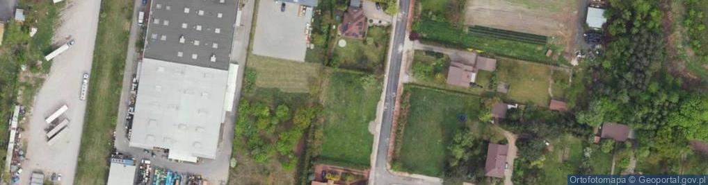 Zdjęcie satelitarne Szwedzka ul.