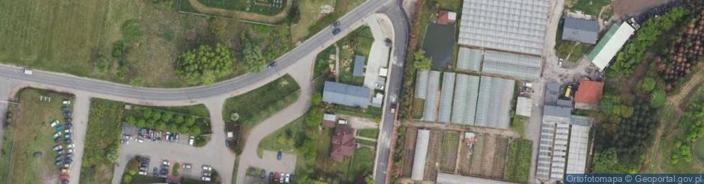 Zdjęcie satelitarne Szwedzka ul.