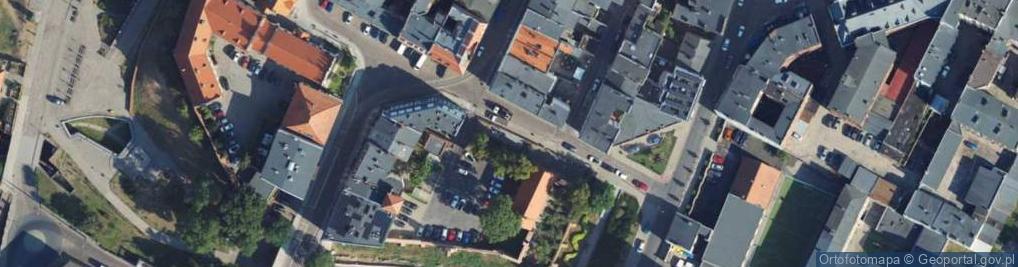 Zdjęcie satelitarne Szkolna ul.