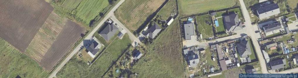 Zdjęcie satelitarne Szmaragdowa ul.