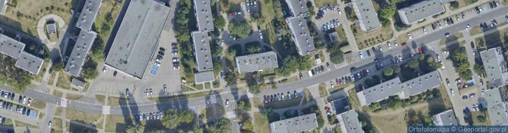 Zdjęcie satelitarne Szarych Szeregów ul.