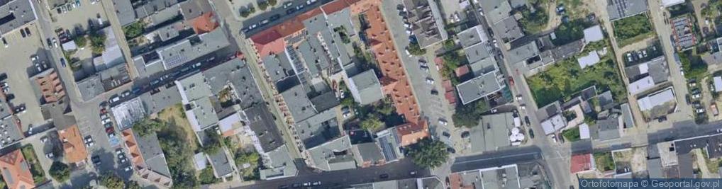 Zdjęcie satelitarne Szeroka ul.