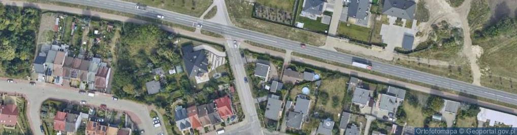 Zdjęcie satelitarne Szybowcowa ul.