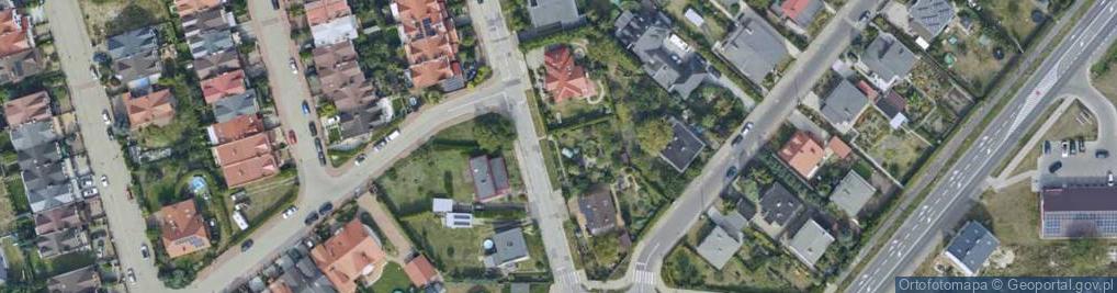 Zdjęcie satelitarne Szybowcowa ul.