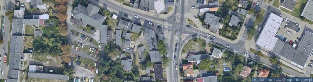 Zdjęcie satelitarne Szymborska ul.