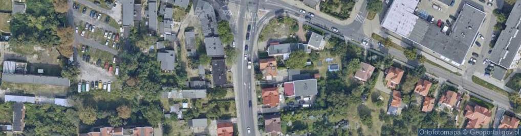 Zdjęcie satelitarne Szymborska ul.