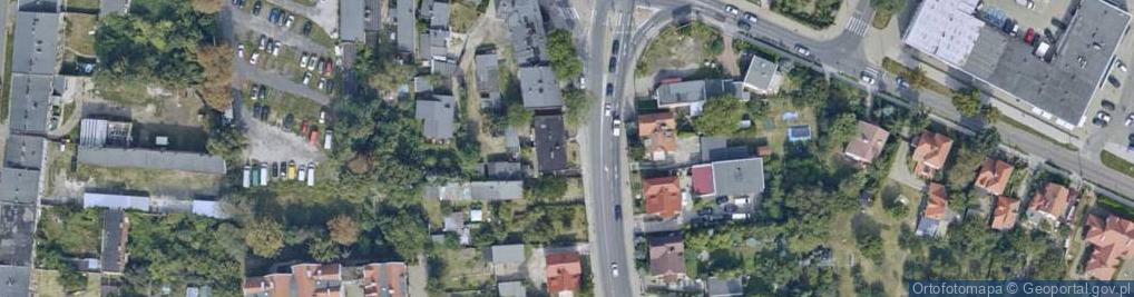 Zdjęcie satelitarne Szymborska ul.