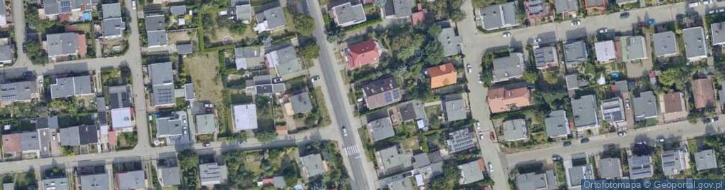 Zdjęcie satelitarne Szymborska ul.