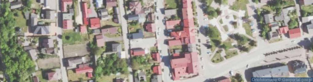 Zdjęcie satelitarne Szeroka ul.