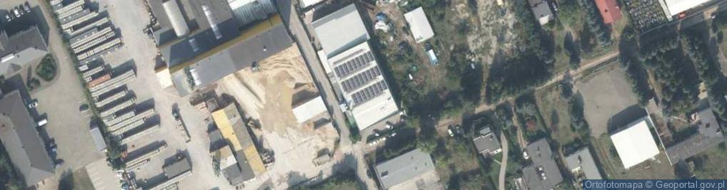 Zdjęcie satelitarne Szybowcowa ul.
