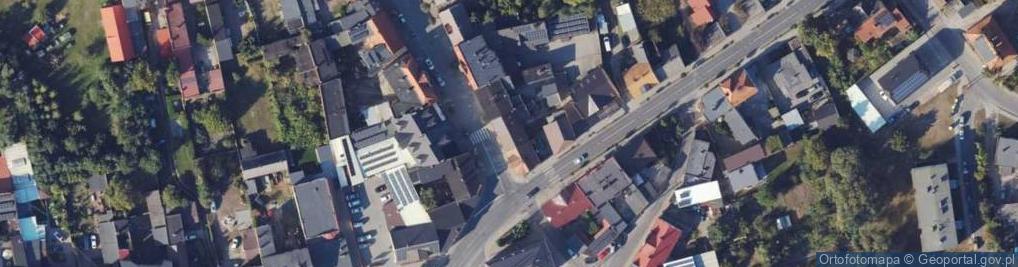 Zdjęcie satelitarne Szeroka ul.