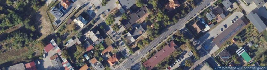Zdjęcie satelitarne Szkolna ul.