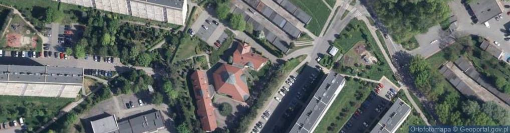 Zdjęcie satelitarne Szkolna ul.