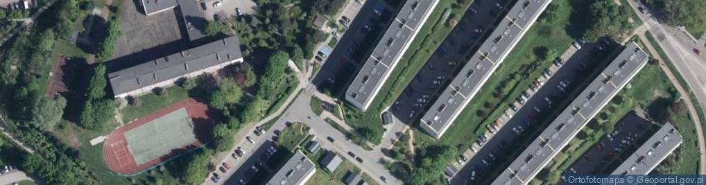 Zdjęcie satelitarne Szkolna ul.