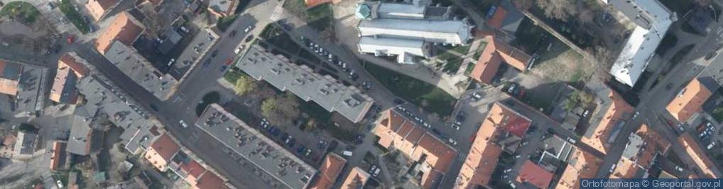Zdjęcie satelitarne Szkolna ul.