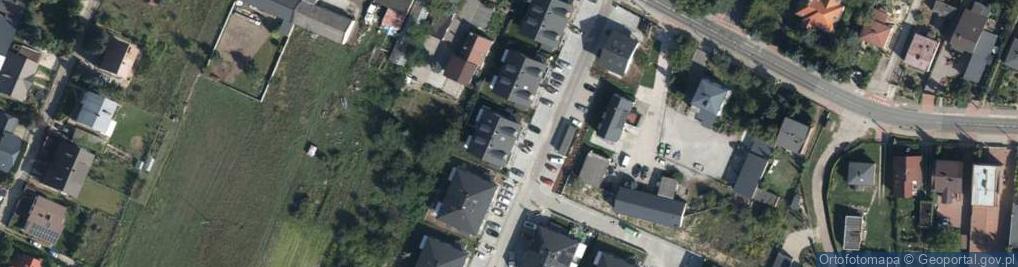 Zdjęcie satelitarne Szumiących Traw ul.