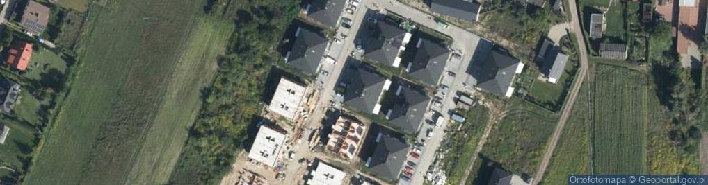 Zdjęcie satelitarne Szumiących Traw ul.