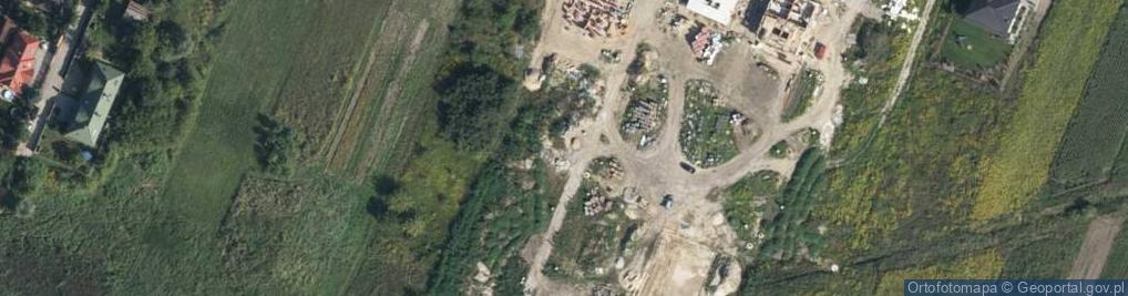 Zdjęcie satelitarne Szumiących Traw ul.