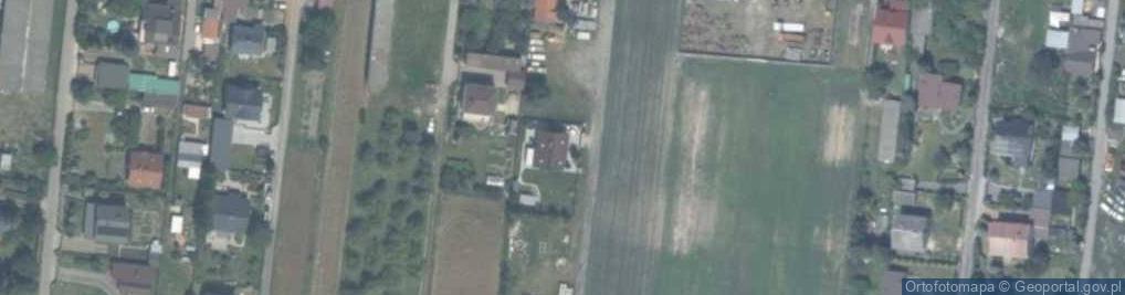 Zdjęcie satelitarne Szmaragdowa ul.