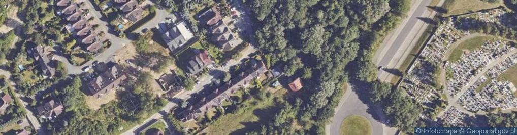 Zdjęcie satelitarne Szafirowa ul.