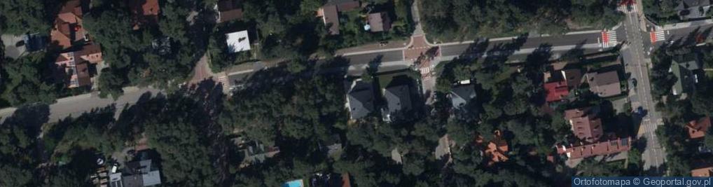Zdjęcie satelitarne Szeroka ul.