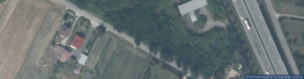 Zdjęcie satelitarne Szmaragdowa ul.