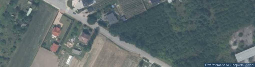 Zdjęcie satelitarne Szmaragdowa ul.