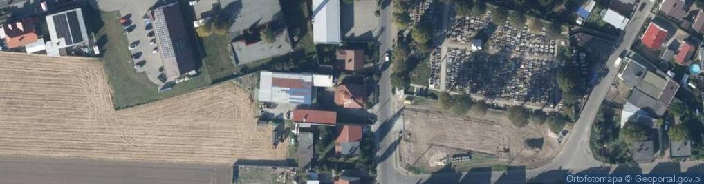 Zdjęcie satelitarne Szkolna ul.