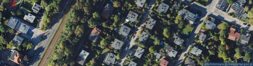 Zdjęcie satelitarne Szpaków ul.